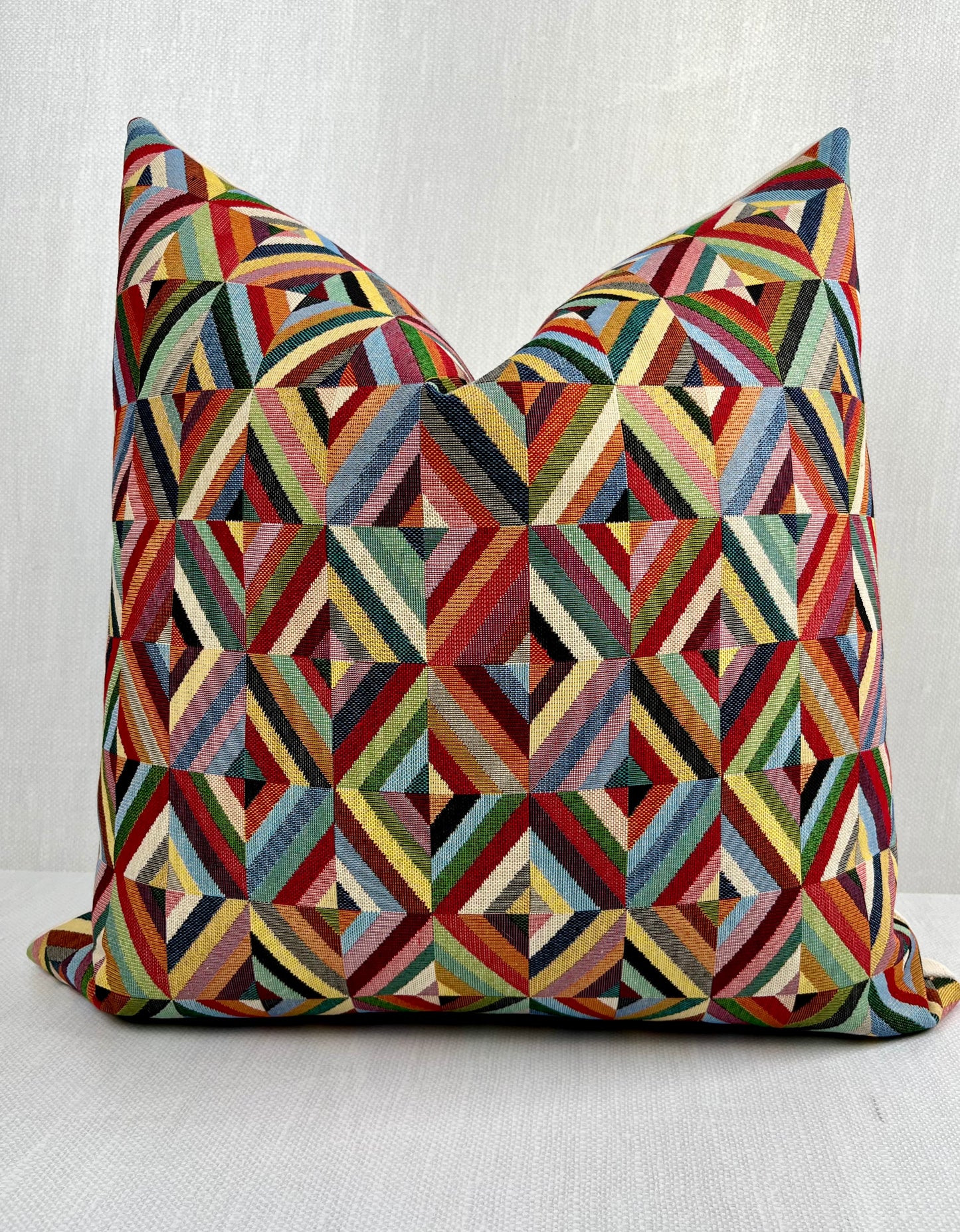 Remi Colorful Geometric Pillow Cover