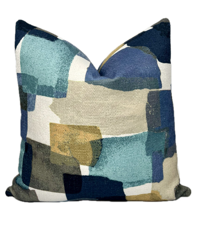 Aspen Abstract Watercolor Pillow Cover