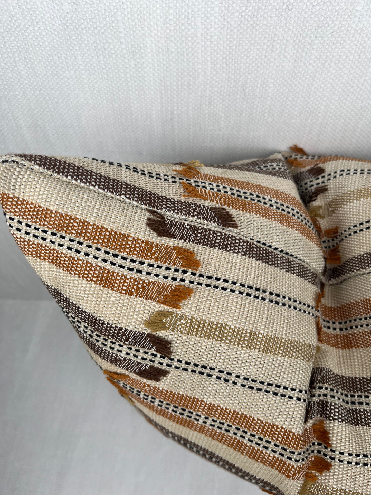 Dakota Textured Stripe Pillow Cover