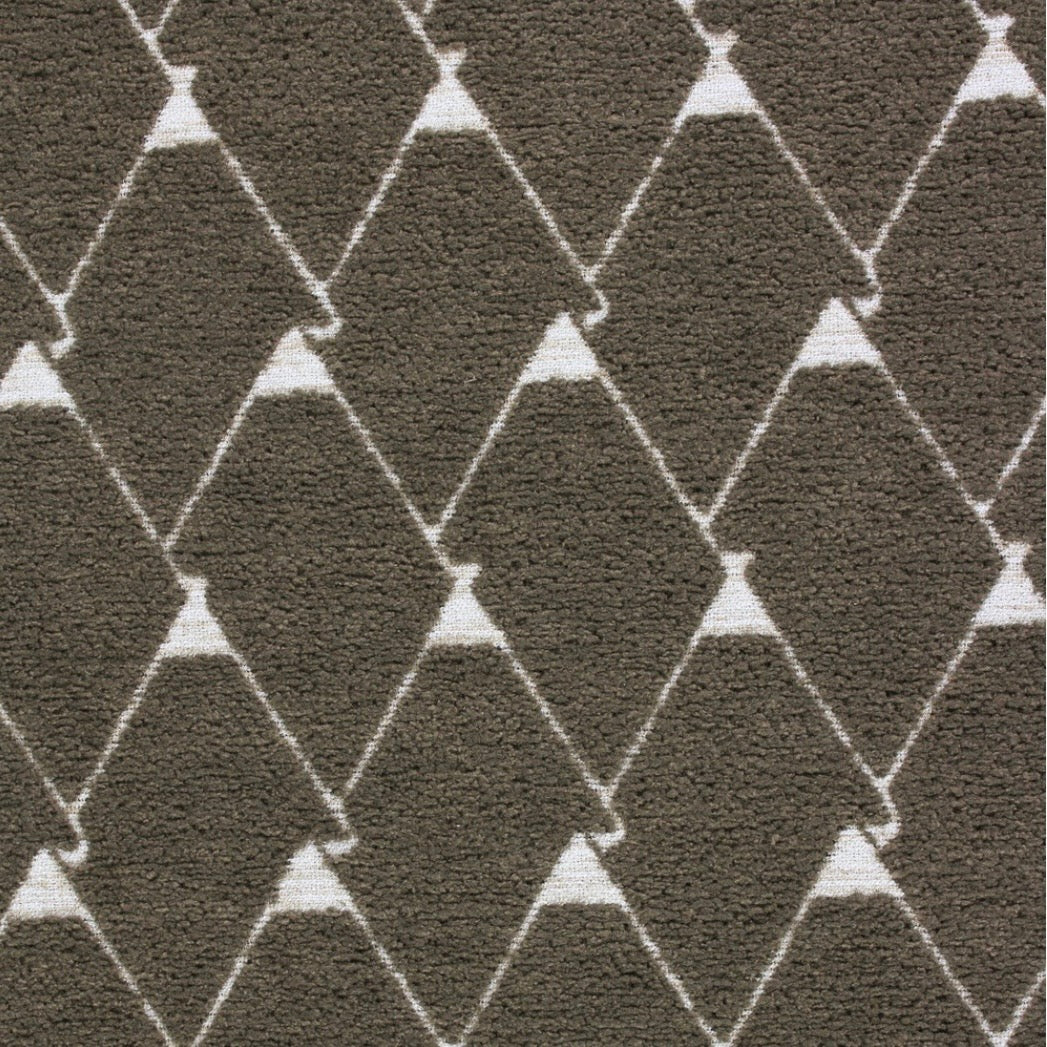 Sierra Brown Geometric Throw Pillow Cover