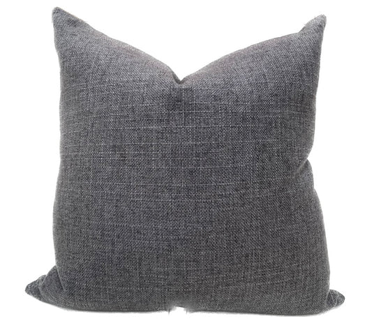 Wiseman Gray Woven Pillow Cover
