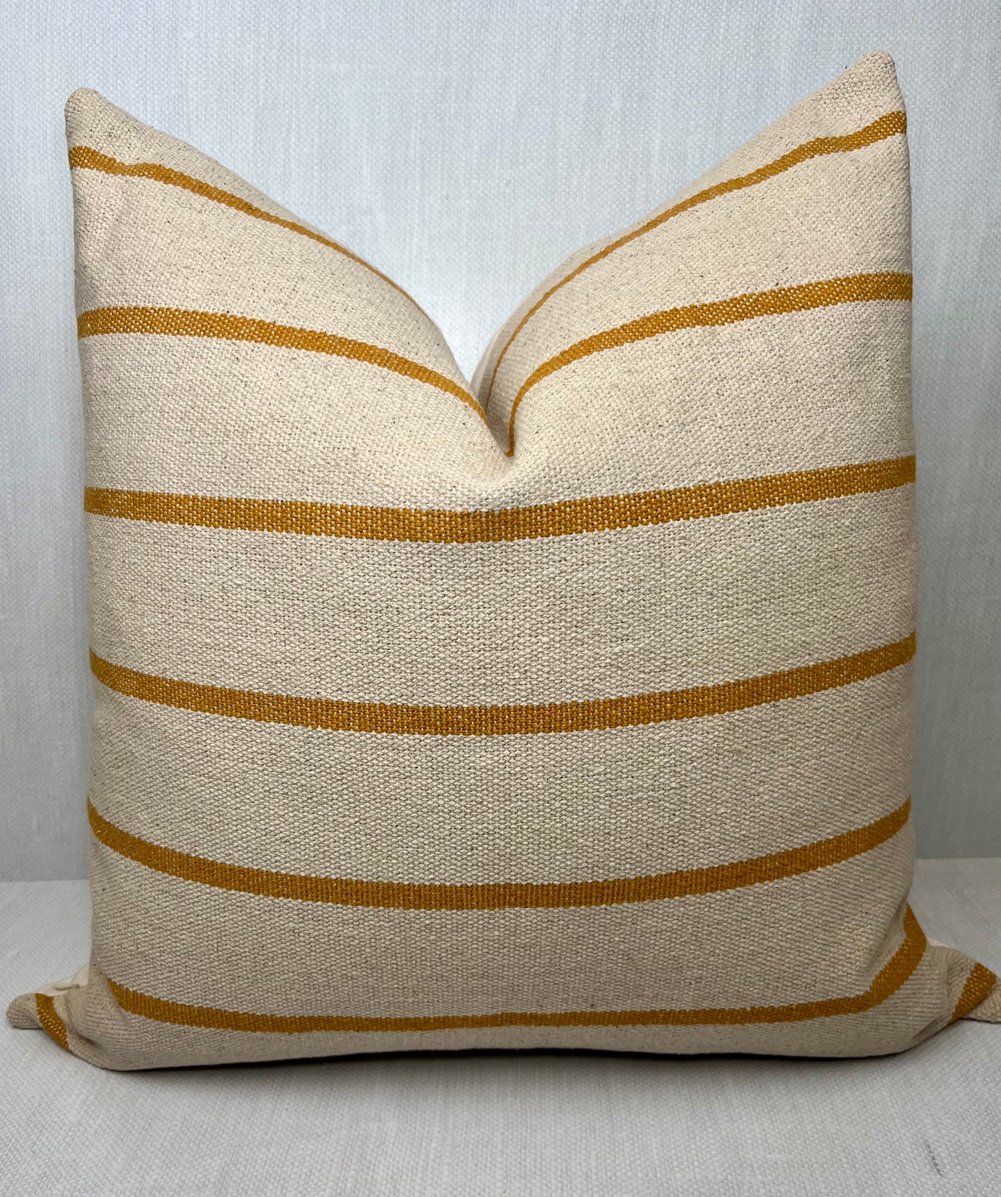 Hayden Mustard Stripe Pillow Cover