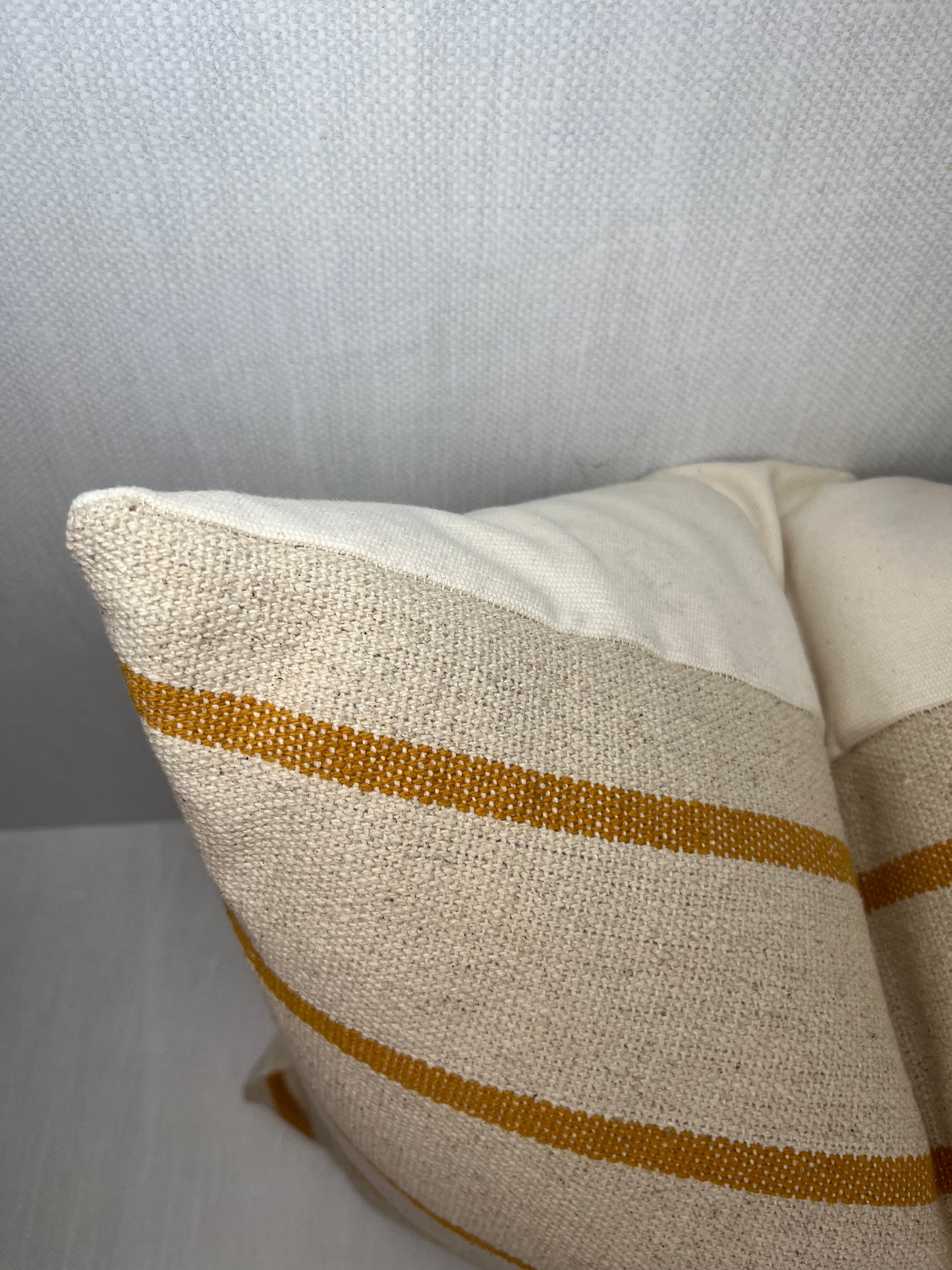 Hayden Mustard Stripe Pillow Cover