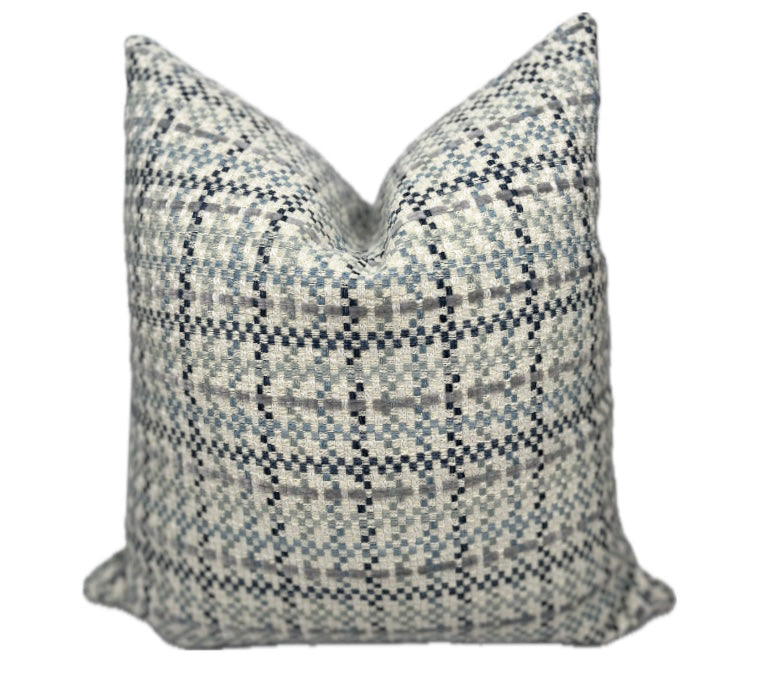 Milo Woven Plaid Pillow Cover