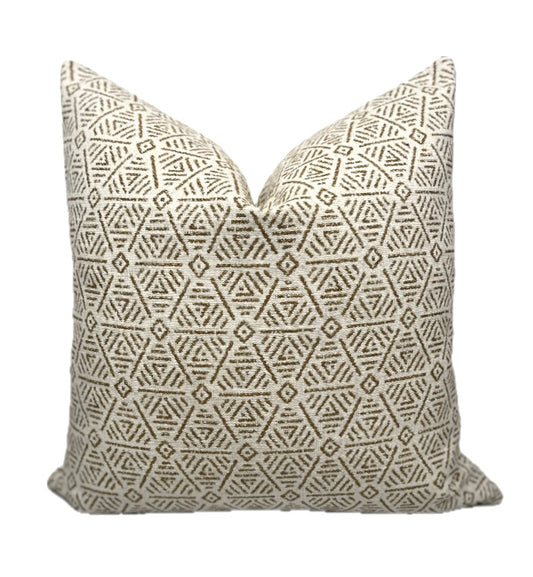 Cheyenne Southwest Geometric Jacquard Pillow Cover
